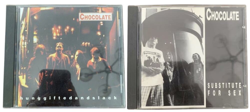Chocolate Hunggiftedandslack Substitute For Sex 2 CD Bundle Punk Rock UK 90s VG+